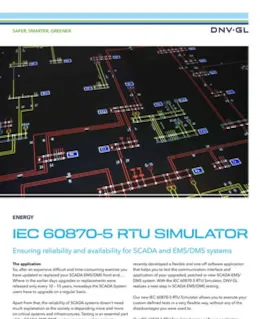 IEC 60870-5 RTU Simulator 