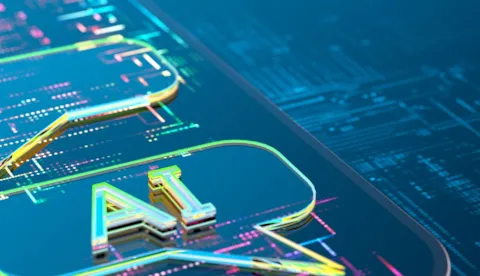 concepto de gestión de la inteligencia artificial