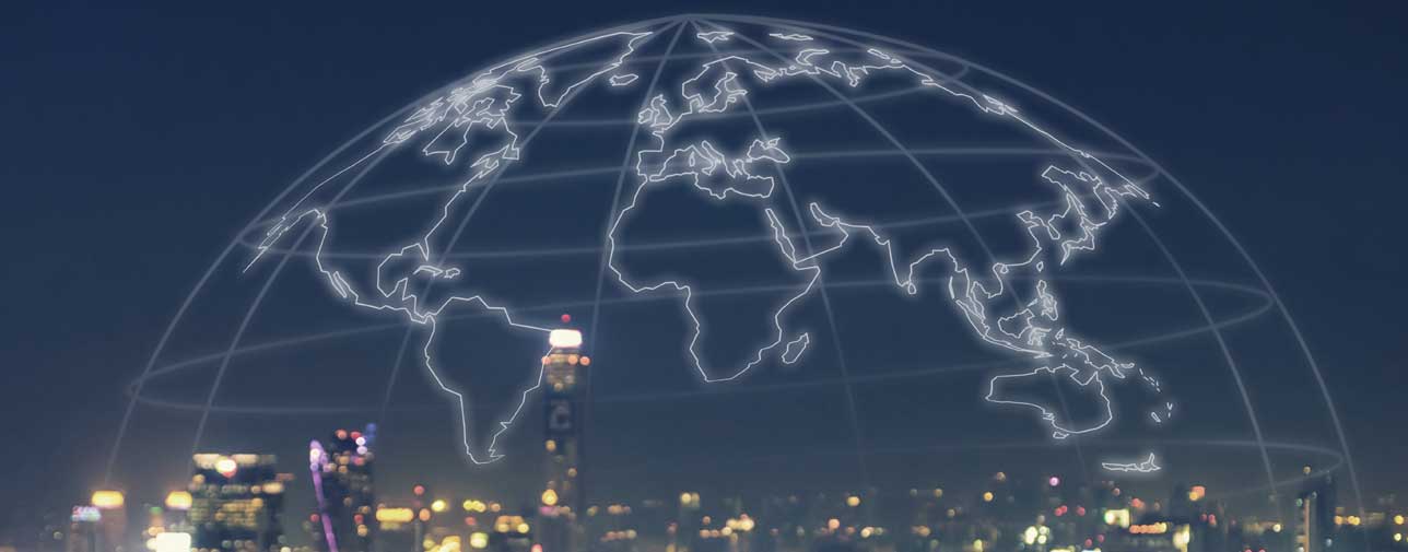 abstract globe