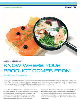 Food Chain Traceability