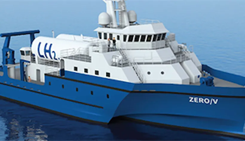 'Zero V' research vessel