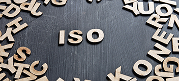 ISO wood letters