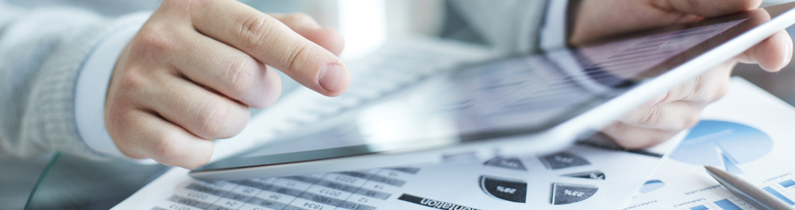 Hand pointing at drawing